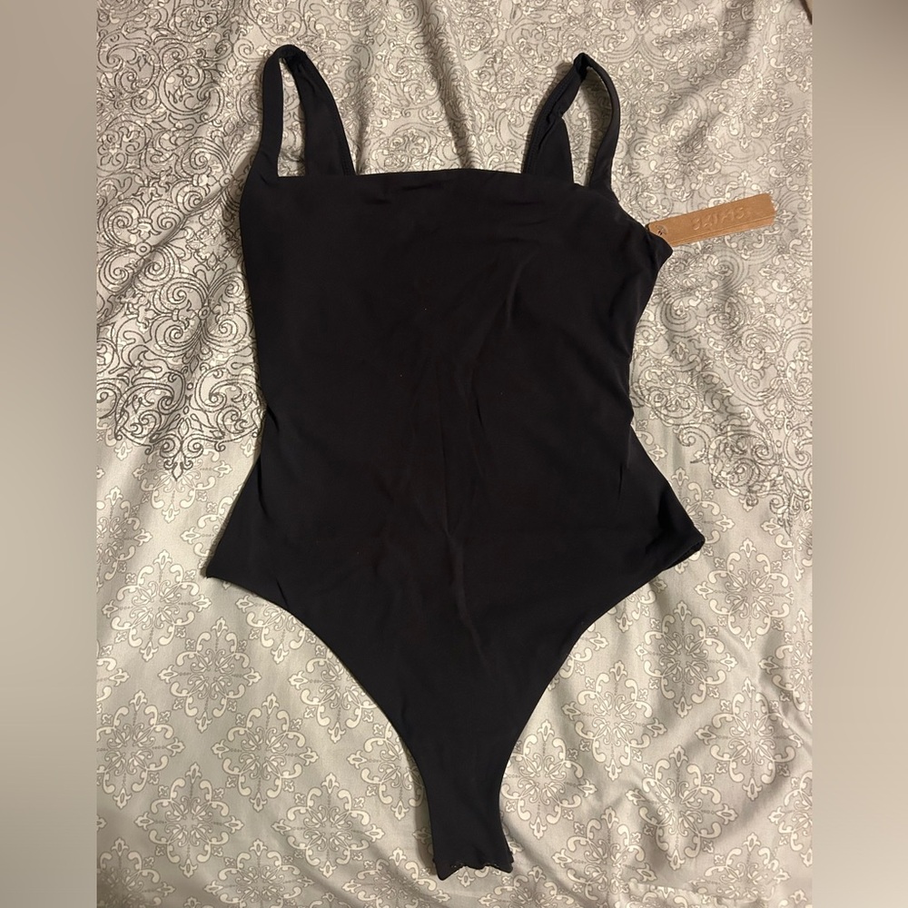 Skims square neck bodysuit